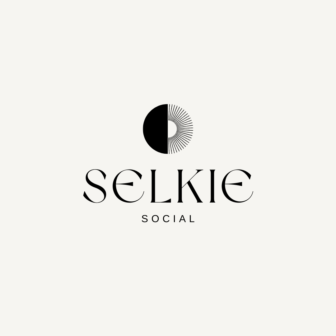 Moon Self Studio brand website design Stephanie Thornton Selki Studio modern logo
