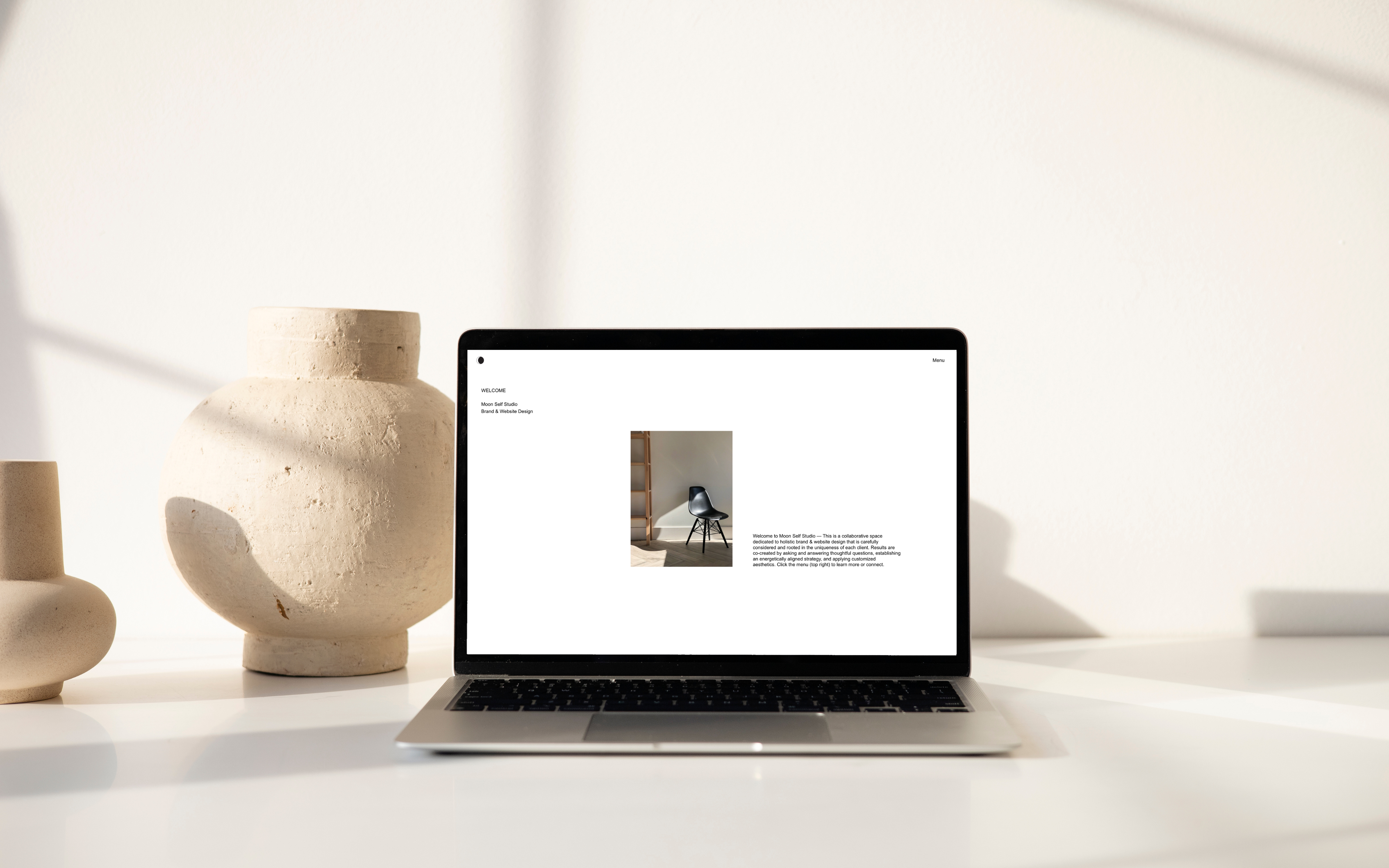 Website Design - Laptop Mockup